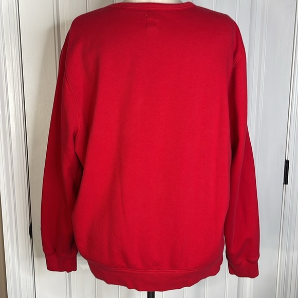 GAP Men's Red Sweatshirt w/ "Original Gap" Patch on front, Size XL - Picture 4 of 9